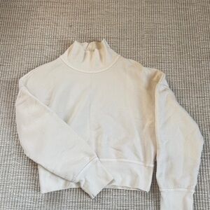 Citizens Of Humanity Cream Turtleneck Sweater